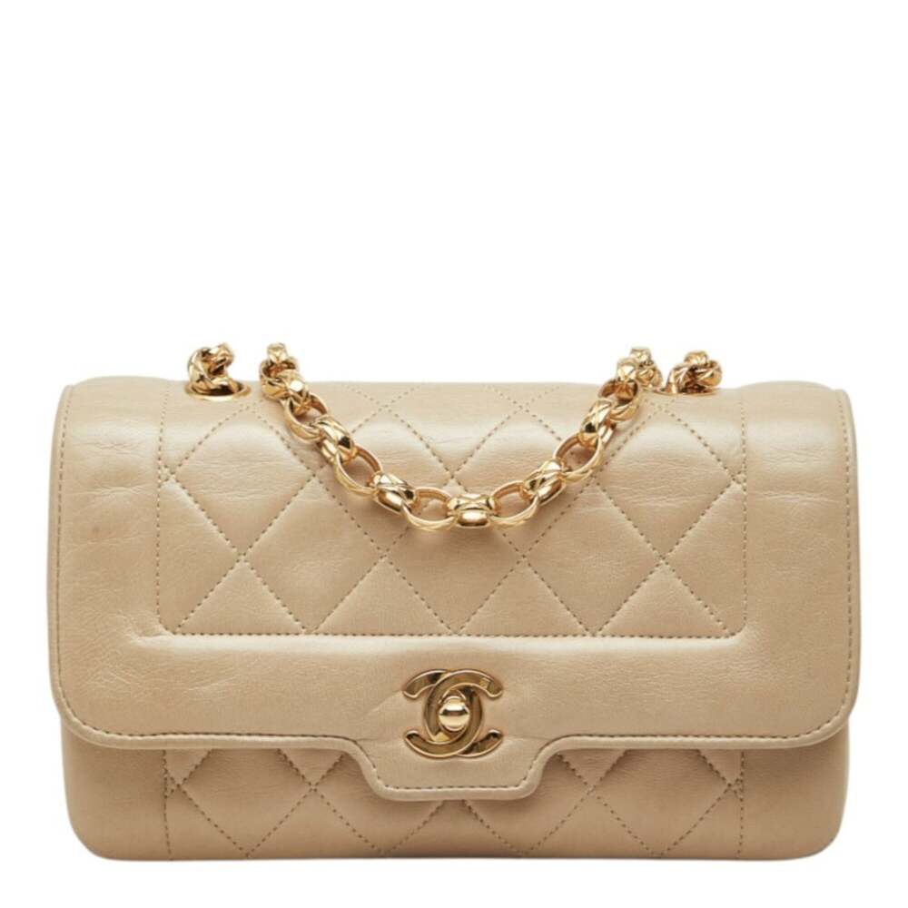 Chanel Vintage Cc Chain Flap Bag #351149C37B
